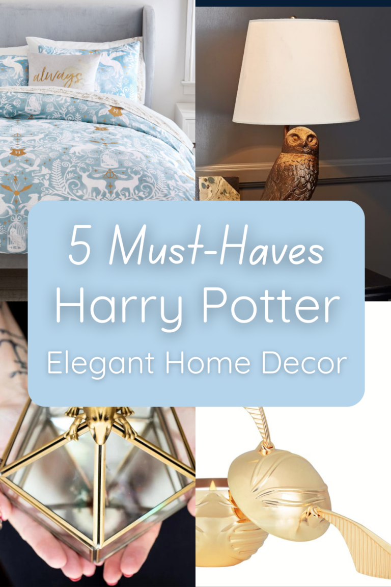 5 Must-Haves: Elegant Harry Potter Home Decor Ideas