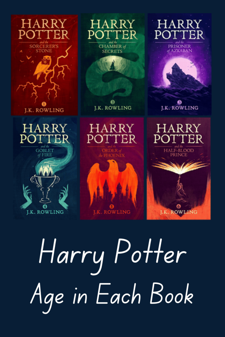 Harry Potter Age In Each Book